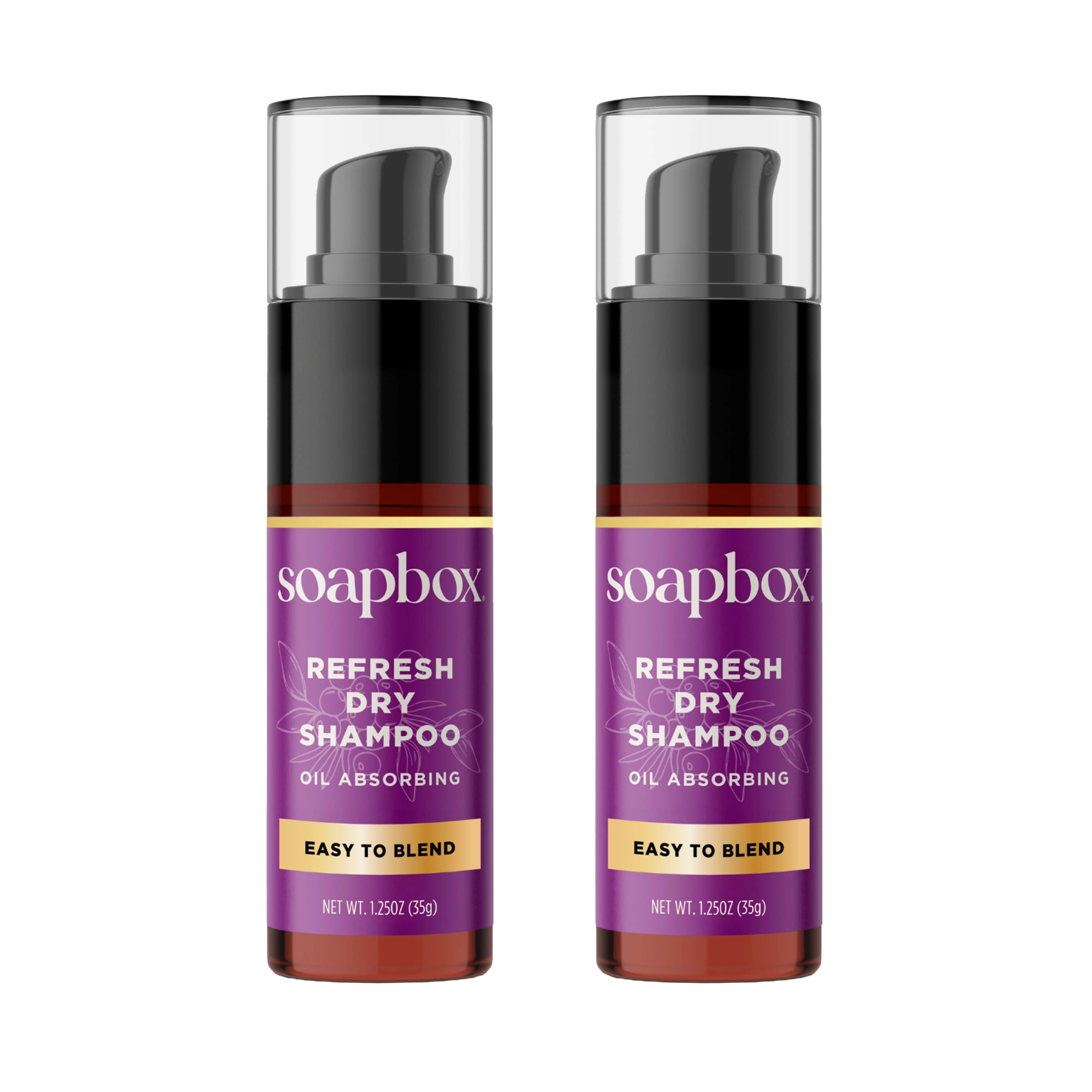 Soapbox Refresh Oil-Absorbing Dry Shampoo Duo #1