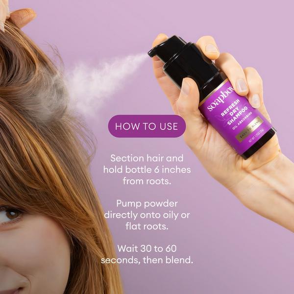 Soapbox Refresh Oil-Absorbing Dry Shampoo Duo #5