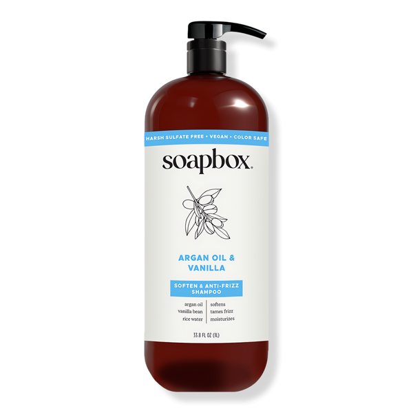 Soapbox Argan Oil & Vanilla Anti-Frizz Shampoo #1