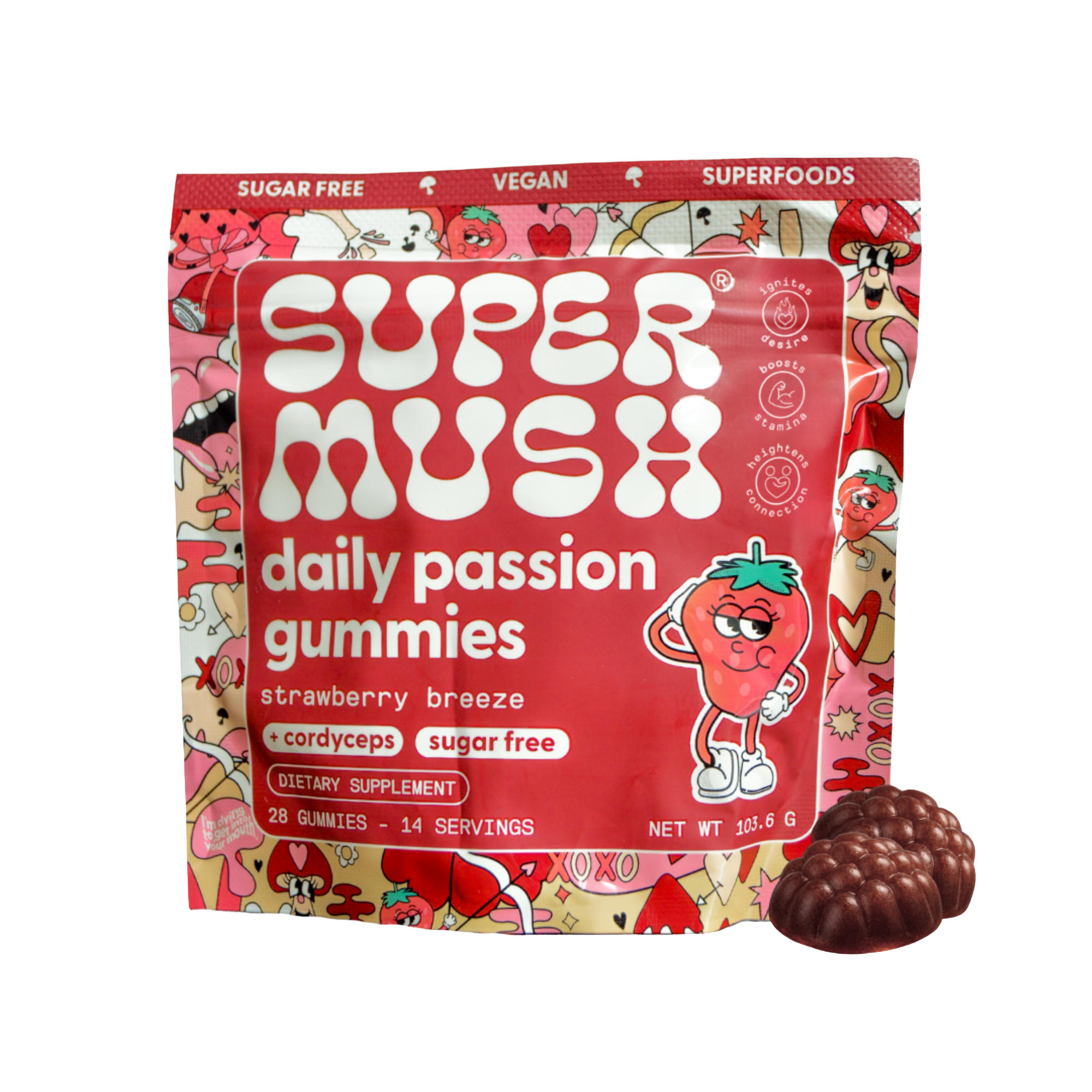 Supermush Daily Passion Gummies #1
