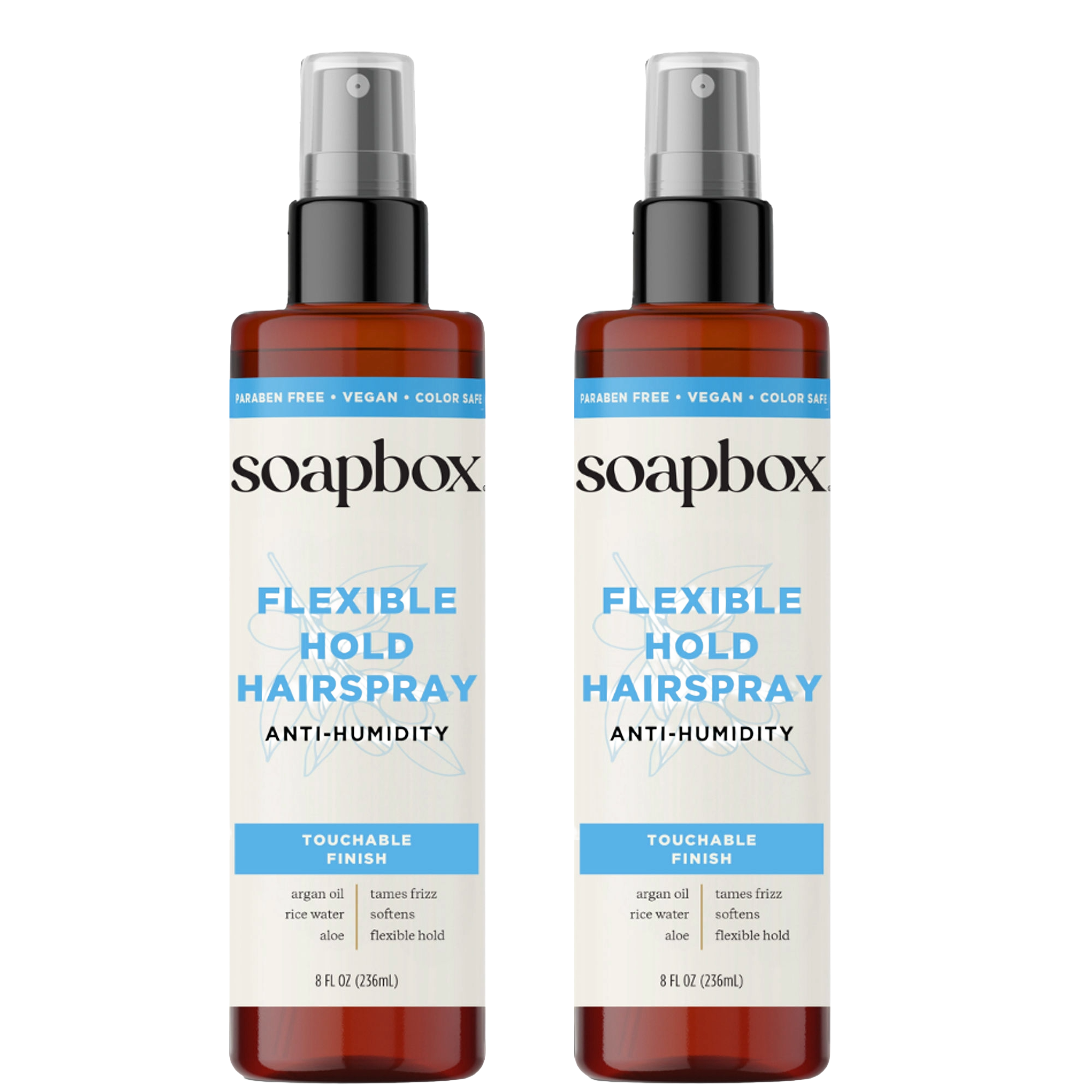 Soapbox Anti-Humidity Flexible Hold Hairspray 2-Pack #1