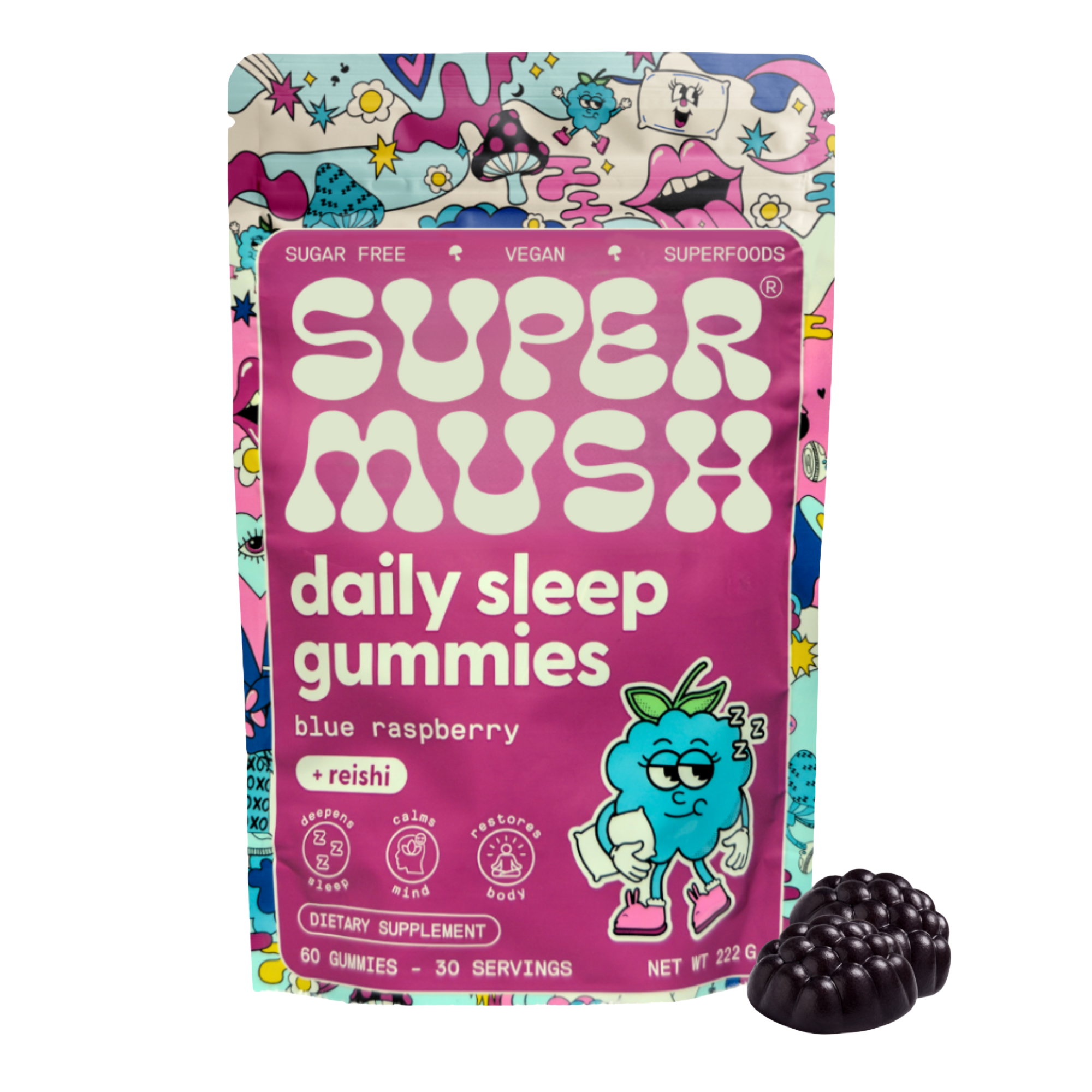Supermush Daily Sleep Gummies #1