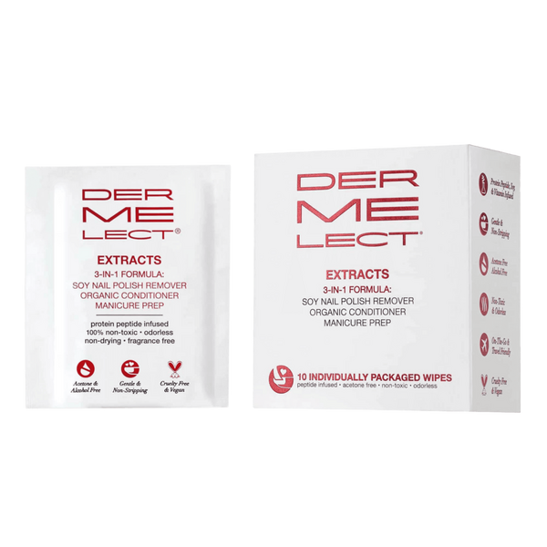 Dermelect Extracts 3-In-1 Soy Nail Polish Remover #1