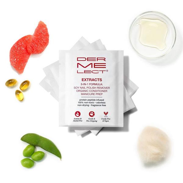 Dermelect Extracts 3-In-1 Soy Nail Polish Remover #2