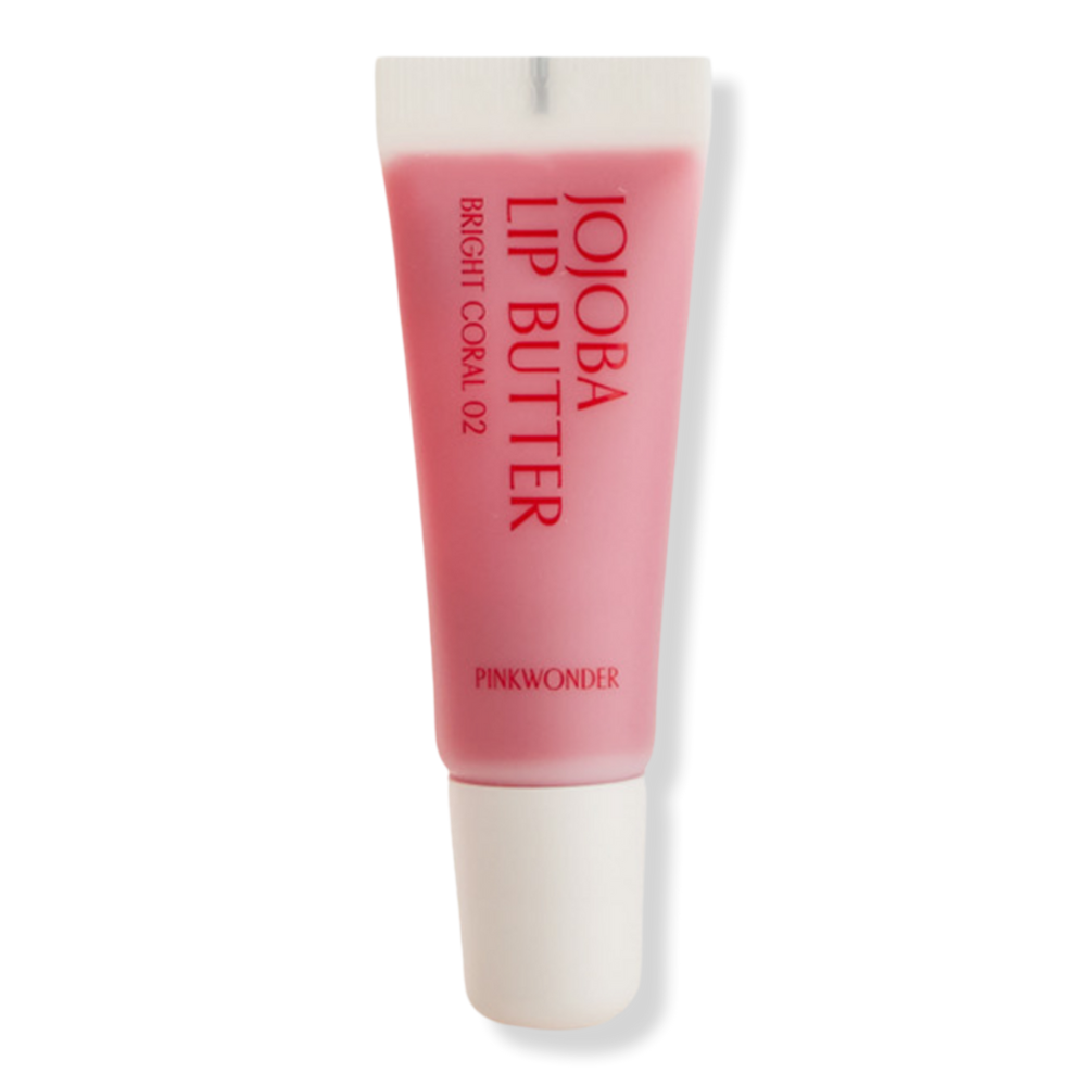 PINKWONDER Jojoba Lip Butter - Bright Coral