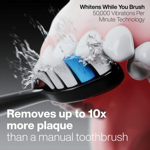 AquaSonic Elite Rechargeable Electric Toothbrush with 8 Brush Heads & Travel Case #3