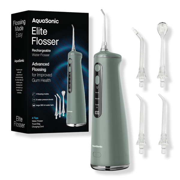 AquaSonic Elite Rechargeable Water Flosser Set #1