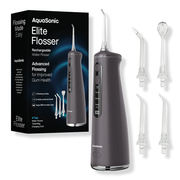 AquaSonic Elite Rechargeable Water Flosser Set #1