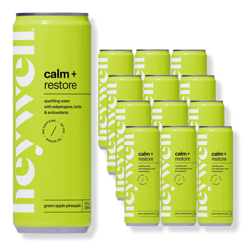 Heywell - Calm + Restore Sparkling Green Apple Pineapple 12-Pack