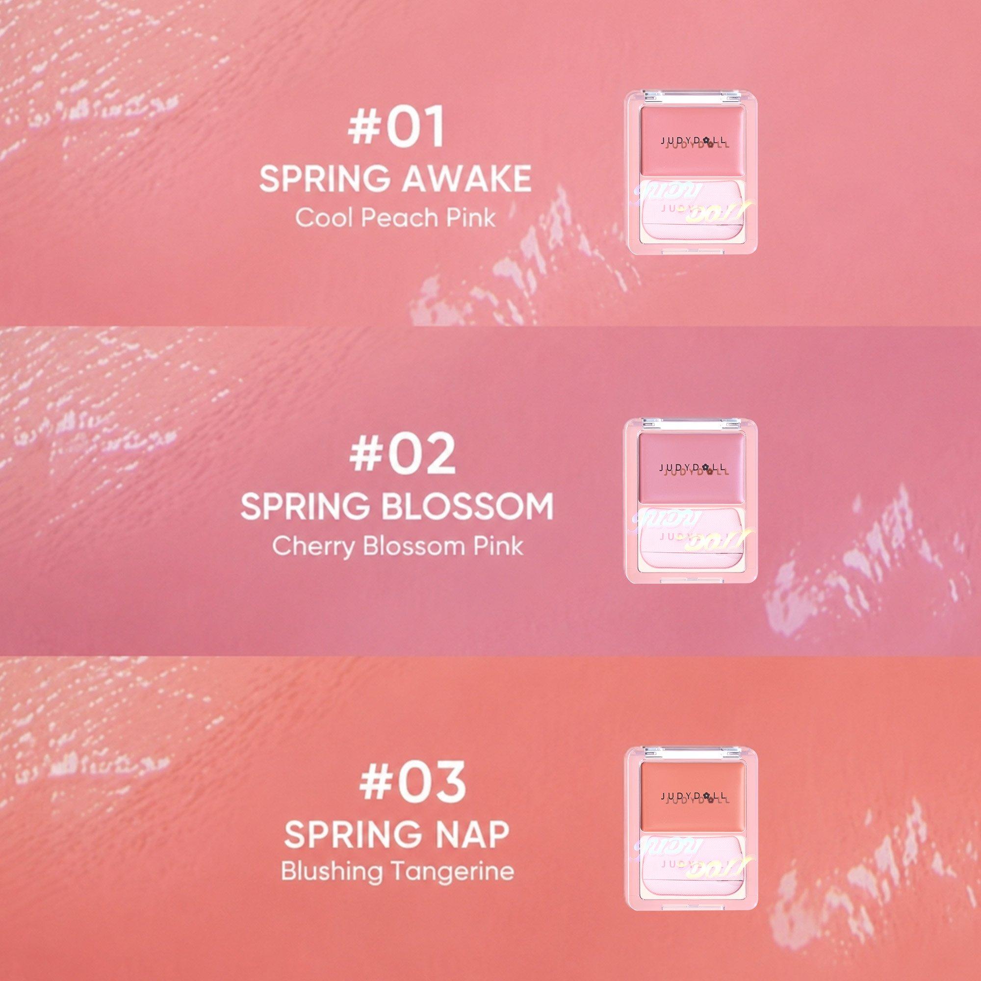 Бальзам-румяна JudyDoll Glow Blush, цвет: 03 Spring Nap — фото 4