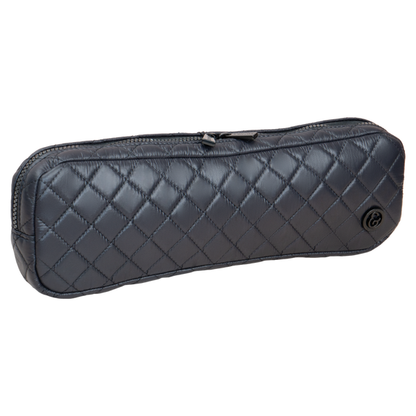 Joan & David Diamond Quilted Hair Tool Zippered Travel Case #1