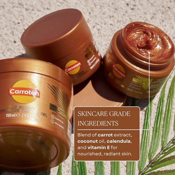 Carroten Gold Shimmer Intensive Tanning Gel Mini 2-Pack #9