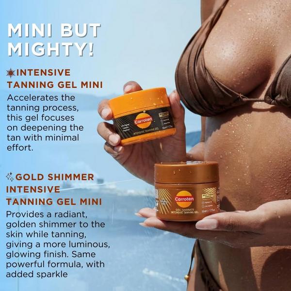 Carroten Intensive + Gold Shimmer Tanning Gel Mini 2-Pack #5