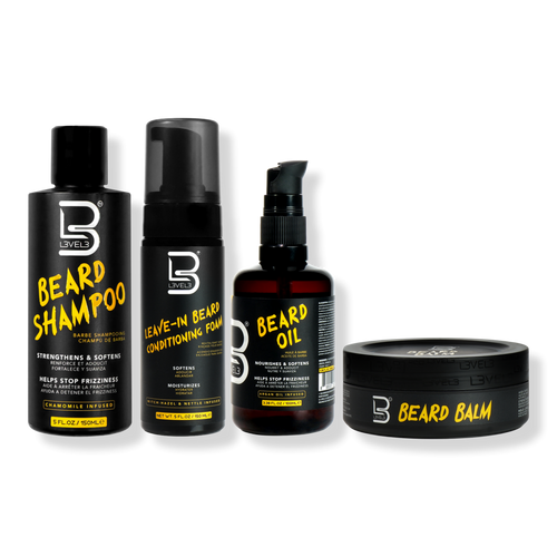 L3VEL3 - Beard Care System – Complete Grooming & Conditioning Kit