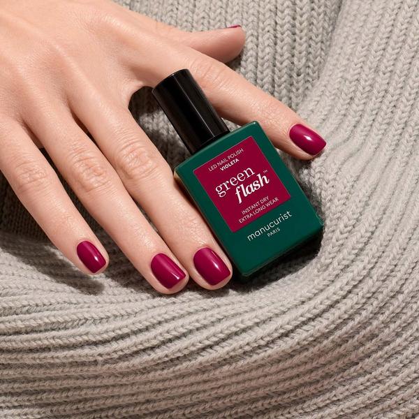 Manucurist Green Flash LED Gel Nail Polish, Non-Toxic Nail Polish #5