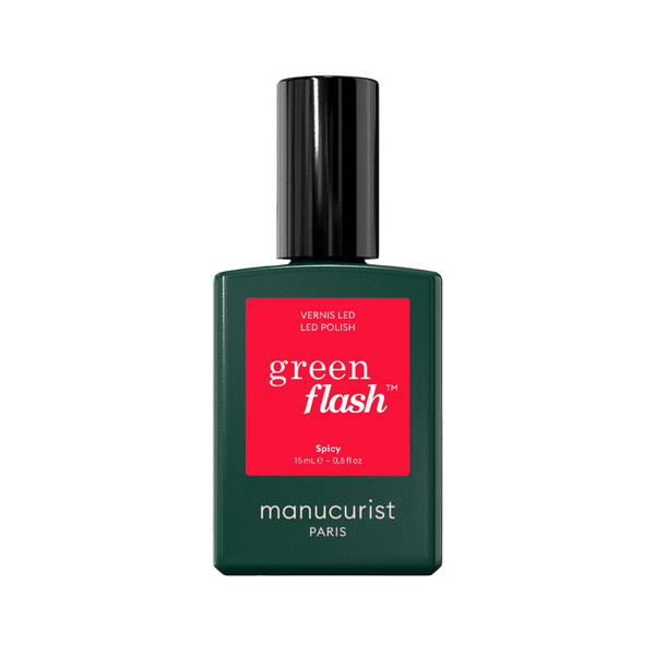Manucurist Green Flash LED Gel Nail Polish, Non-Toxic Nail Polish #1