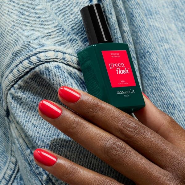 Manucurist Green Flash LED Gel Nail Polish, Non-Toxic Nail Polish #4