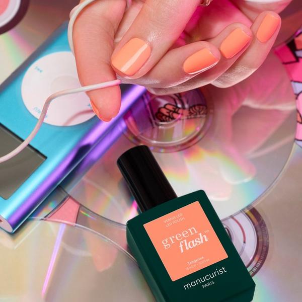 Manucurist Green Flash LED Gel Nail Polish, Non-Toxic Nail Polish #7