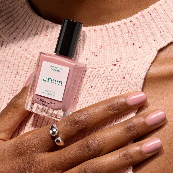 Manucurist Green Nail Polish, Quick Dry, Non-Toxic Nail Polish with Gel-Like Finish #5