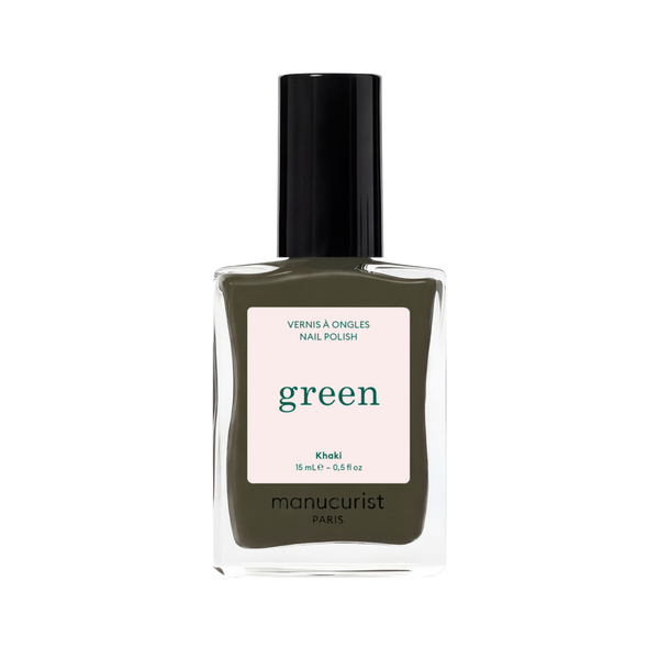 Manucurist Green Nail Polish, Quick Dry, Non-Toxic Nail Polish with Gel-Like Finish #1