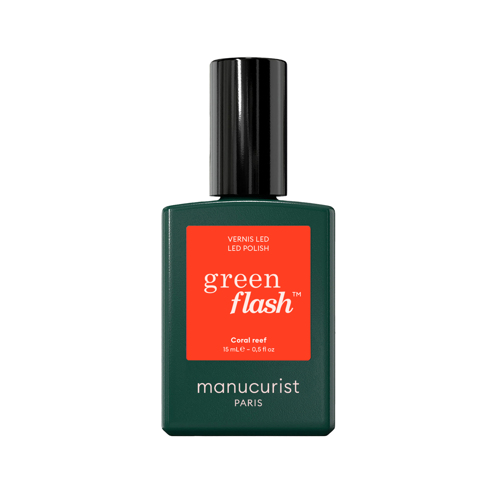 Manucurist Green Flash LED Gel Nail Polish, Non-Toxic Nail Polish #1