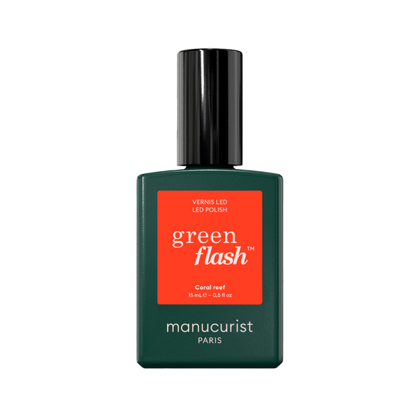 Manucurist Green Flash LED Gel Nail Polish, Non-Toxic Nail Polish #1