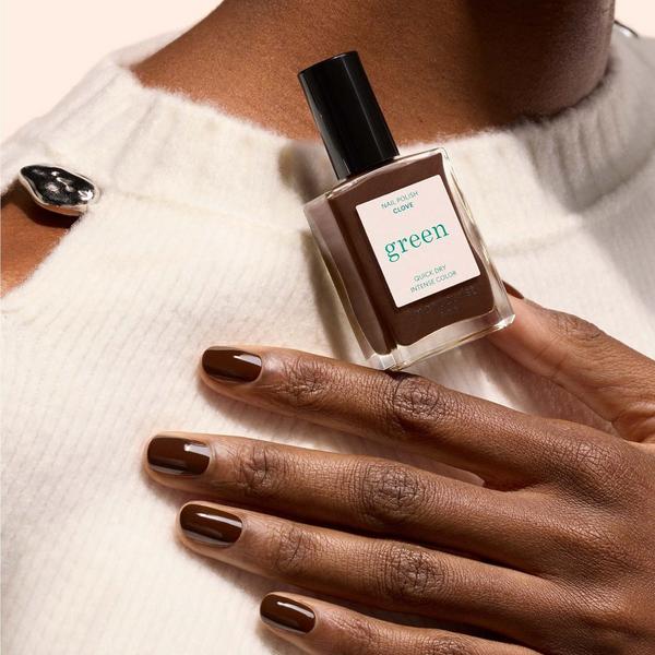 Manucurist Green Nail Polish, Quick Dry, Non-Toxic Nail Polish with Gel-Like Finish #3