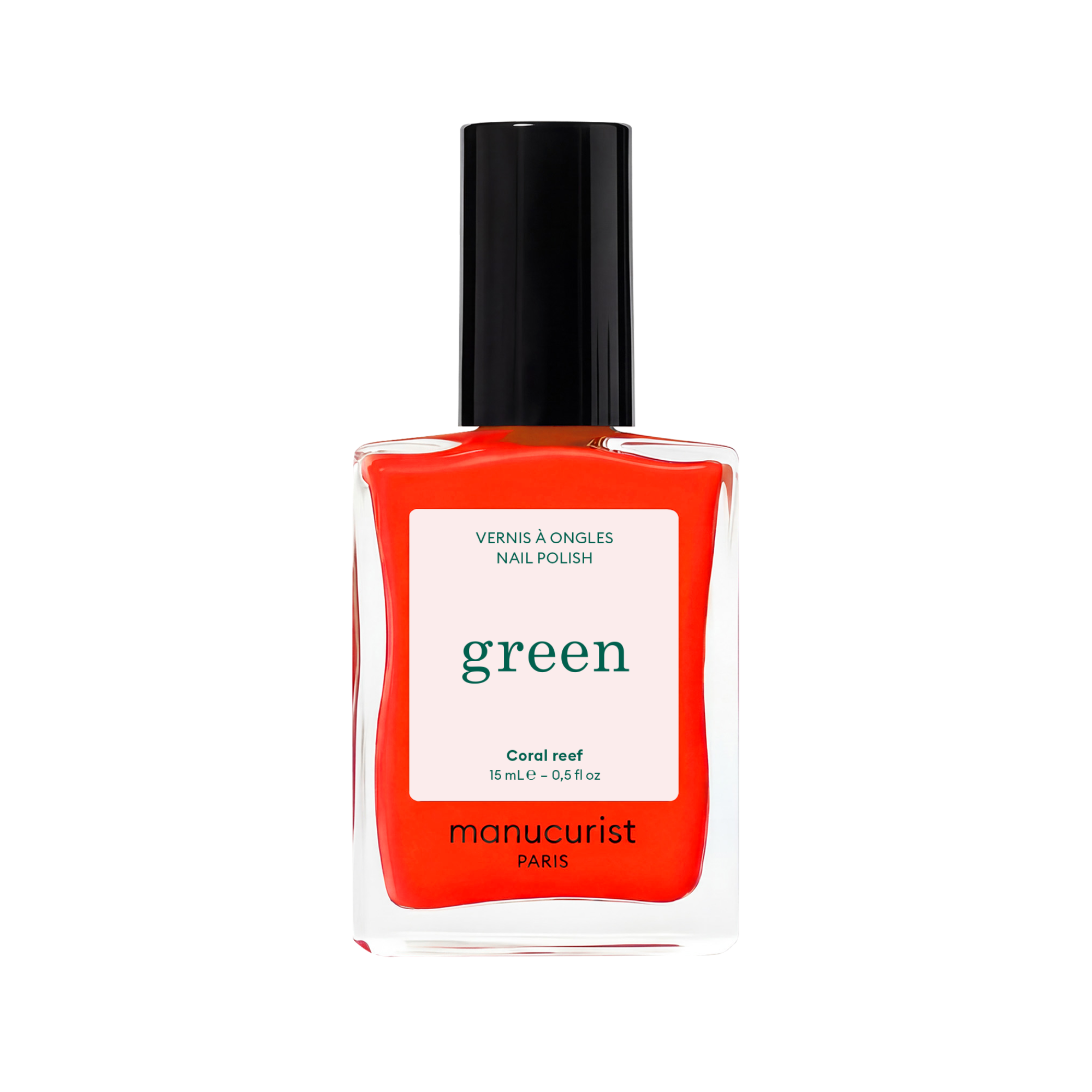 Manucurist Green Nail Polish, Quick Dry, Non-Toxic Nail Polish with Gel-Like Finish #1