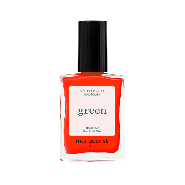 Manucurist Green Nail Polish, Quick Dry, Non-Toxic Nail Polish with Gel-Like Finish #1