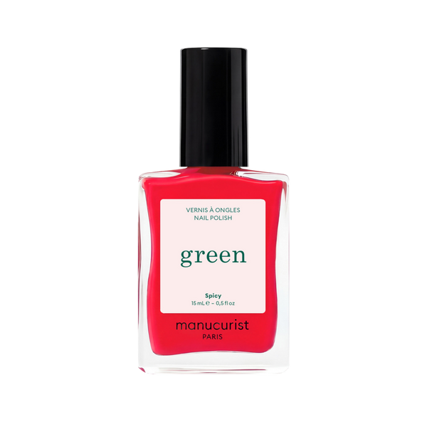 Manucurist Green Nail Polish, Quick Dry, Non-Toxic Nail Polish with Gel-Like Finish #1