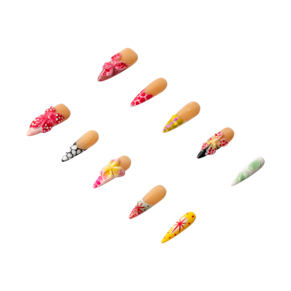 3H Nails Garden Flutter Press-On Nails #3