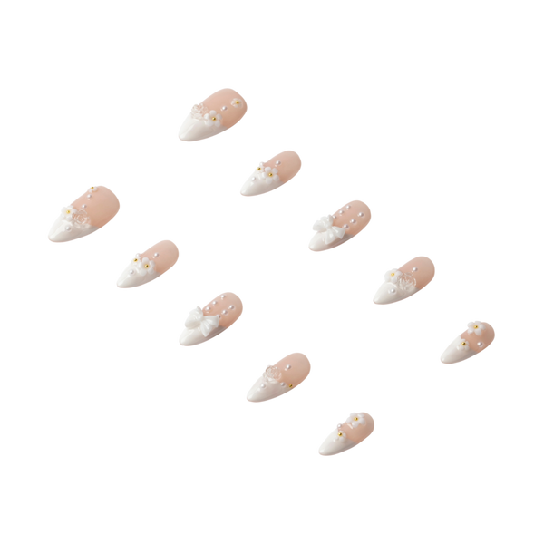 3H Nails Elegant Vows Handmade Press-On Nails #3