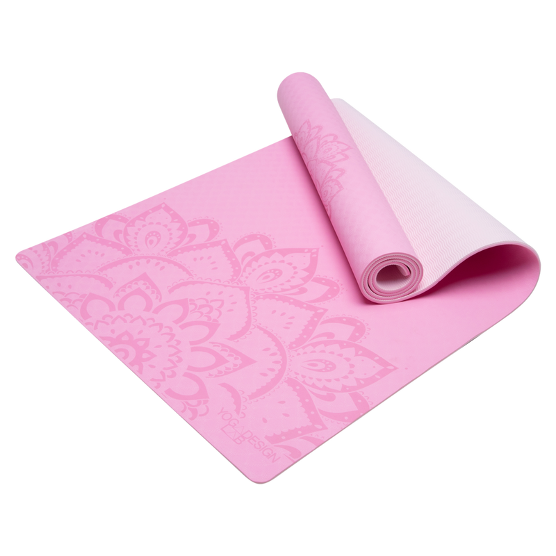 ヨガデザインラボ　ヨガマット　マンダラローズ Yoga Design Lab - Mandala Rose Flow Yoga Mat | Ulta Beauty