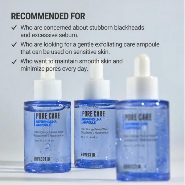 Rovectin Pore Care LHA Refining Ampoule #3