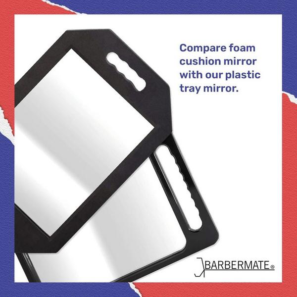 BarberMate Heavy Duty Plastic Tray Mirror #6