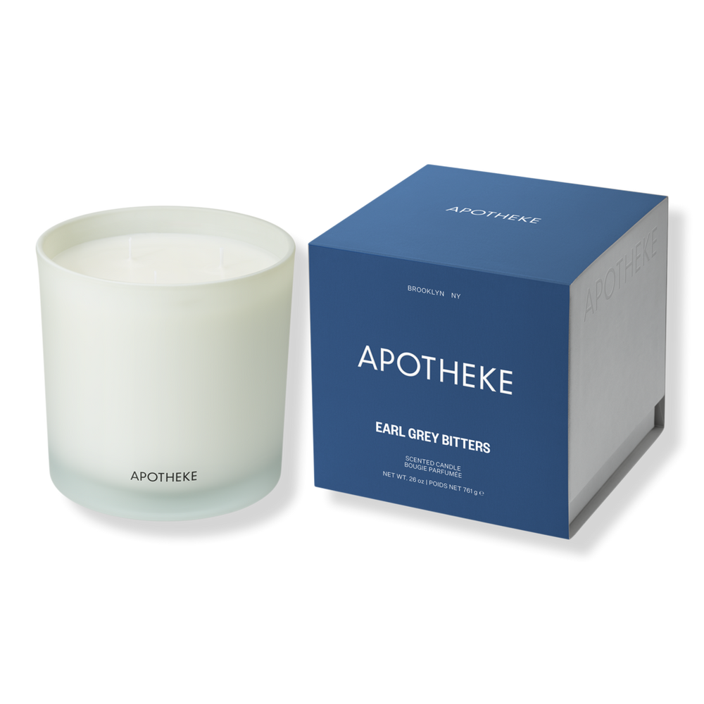 APOTHEKE Earl Grey Bitters Scented Candle - 26 oz (3-Wick Candle)