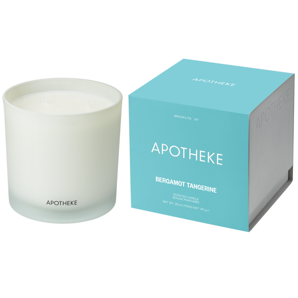 APOTHEKE Bergamot Tangerine 3-Wick Scented Candle #1