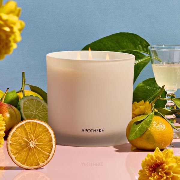 APOTHEKE Bergamot Tangerine 3-Wick Scented Candle #3