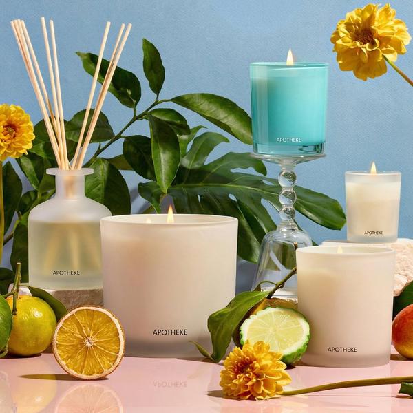 APOTHEKE Bergamot Tangerine 3-Wick Scented Candle #5