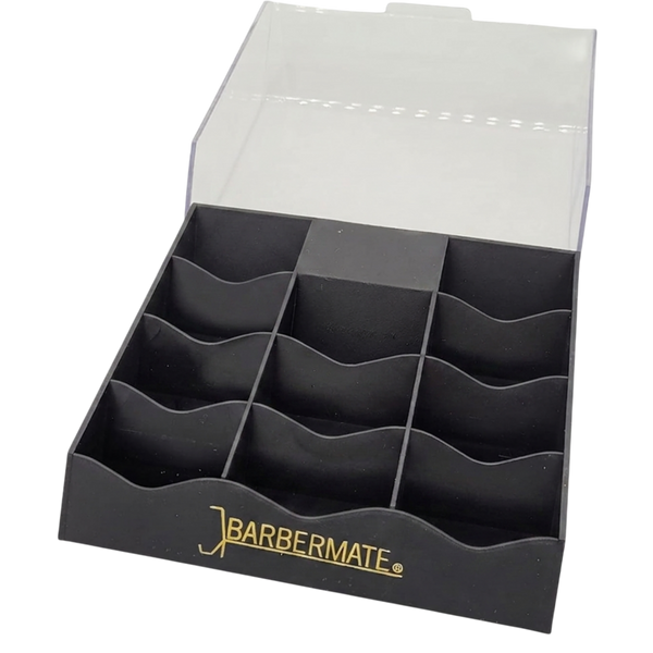 BarberMate Clipper Blade Organizer Rack Case #1