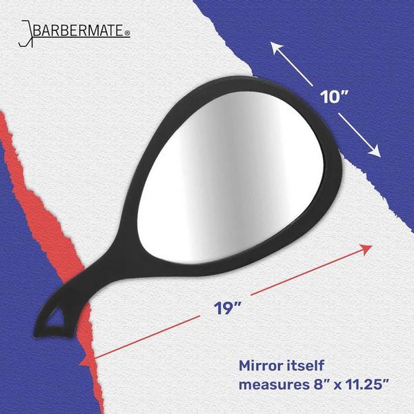 BarberMate Teardrop Mirrors #5