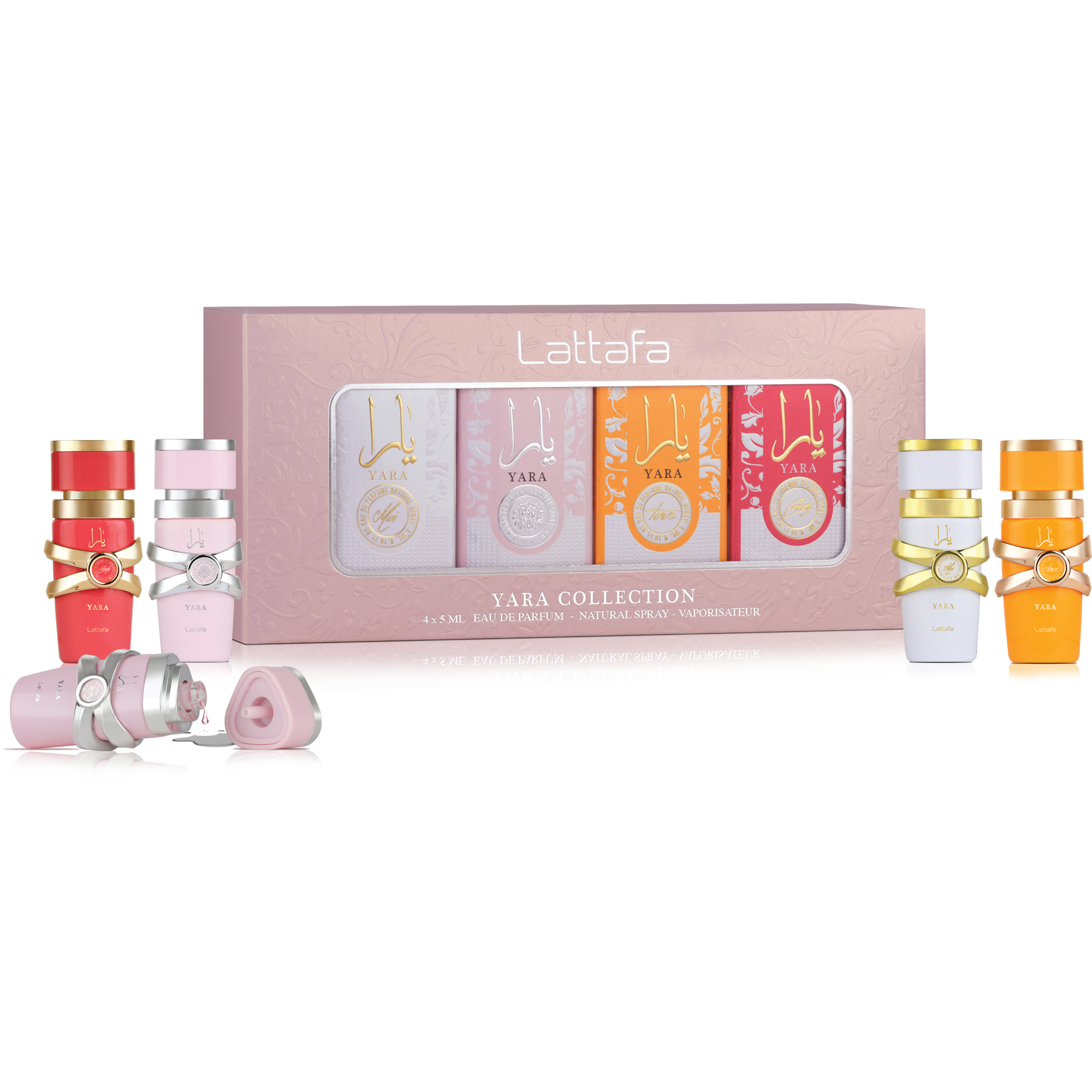 Lattafa Yara 4 Piece Mini Eau de Parfum Spray Collection #1