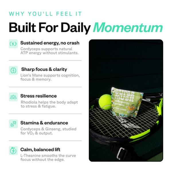 Supermush Daily Energy Gummies #4