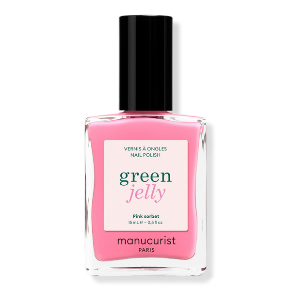 Manucurist Green Jelly Nail Polish, Quick Dry, Non-Toxic Nail Polish with Gel-Like Finish #1
