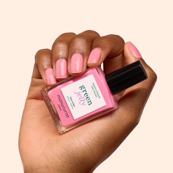 Manucurist Green Jelly Nail Polish, Quick Dry, Non-Toxic Nail Polish with Gel-Like Finish #6