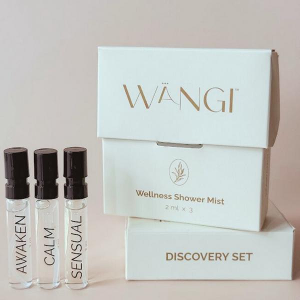 Wangi Wellness Aromatherapy Shower Mist Discovery Set #2