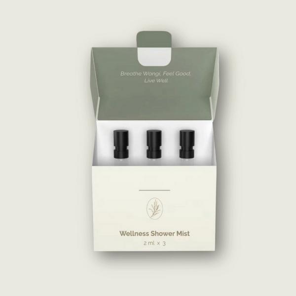 Wangi Wellness Aromatherapy Shower Mist Discovery Set #3