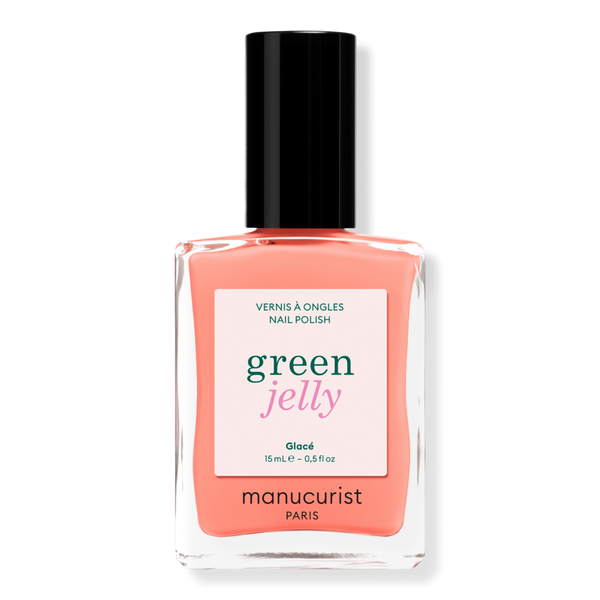 Manucurist Green Jelly Nail Polish, Quick Dry, Non-Toxic Nail Polish with Gel-Like Finish #1