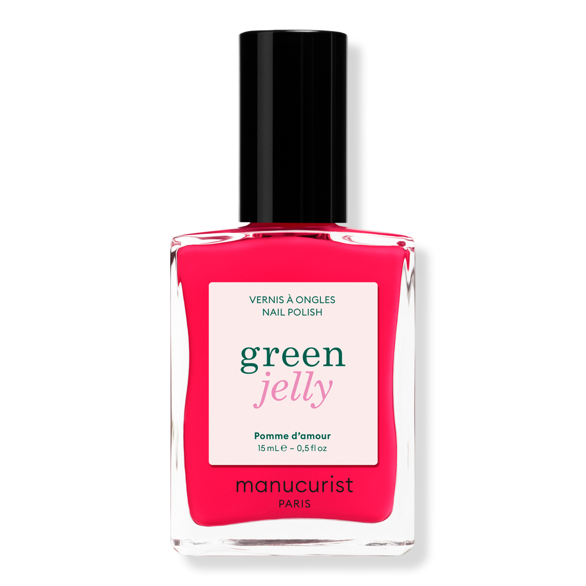 Manucurist Green Jelly Nail Polish, Quick Dry, Non-Toxic Nail Polish with Gel-Like Finish #1