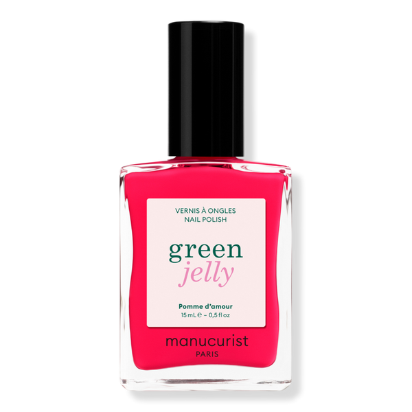 Manucurist Green Jelly Nail Polish, Quick Dry, Non-Toxic Nail Polish with Gel-Like Finish #1